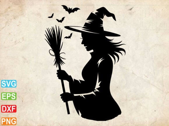 Witch SVG: Floral Embroidery Design Review